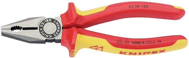 Knipex Uksbe Vde Fully Insulated Combination Pliers