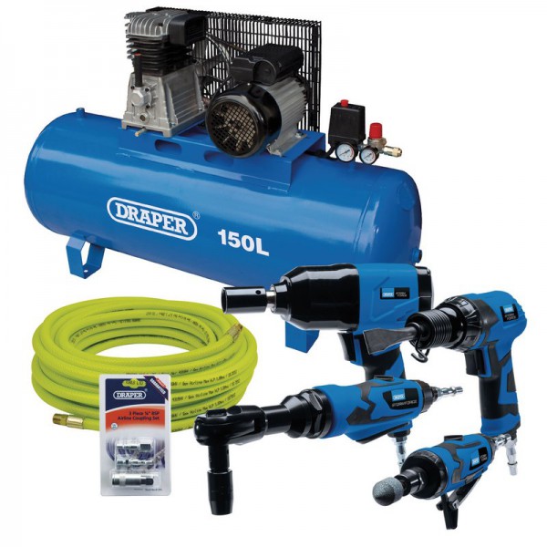 Draper 70530 - Air Tool 150L Kit