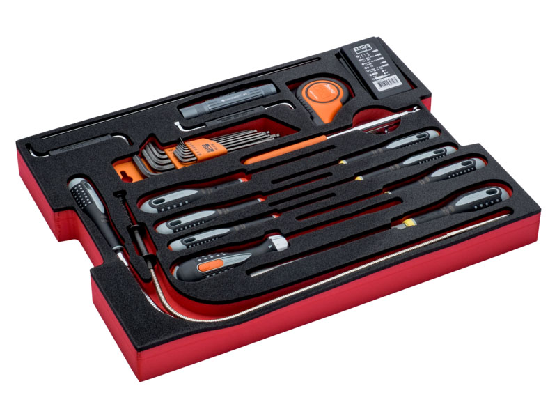 BAHCO FF2A09 - Foam Inlay Screwdriver and Wrench Set for 4750RCHD01 ...