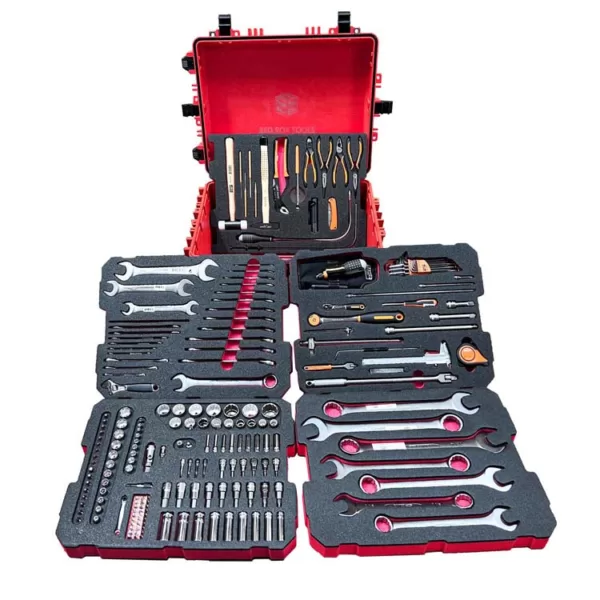 Pahal Metal Tool Box (red, 16x6x6 Inch) at Rs 689/piece