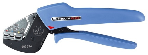 Facom 985894 - Maintenance crimping pliers for pre-insulated terminals -  Red Box Tools