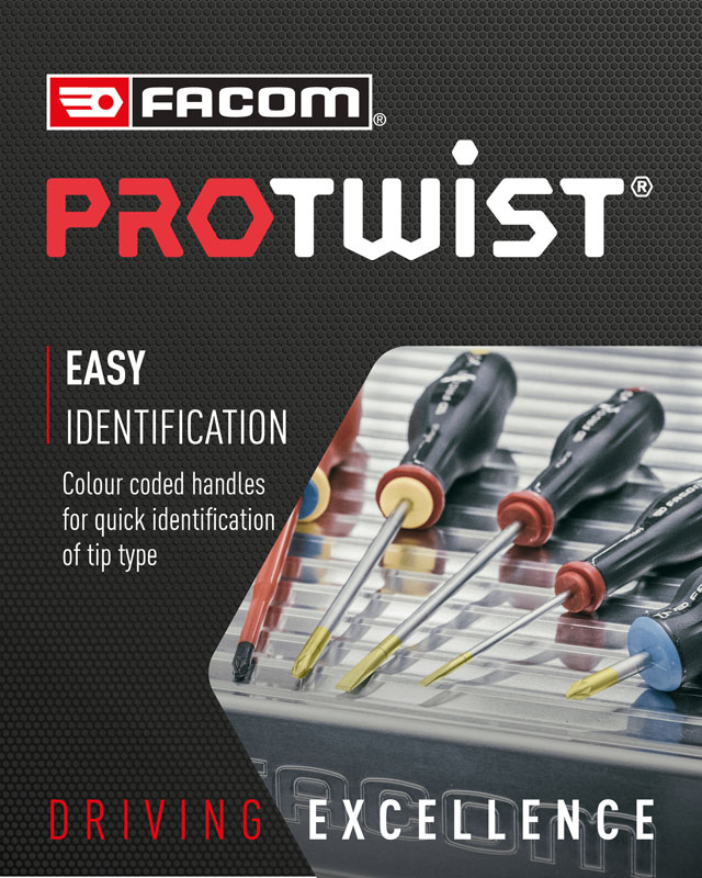 Facom Protwist® Screwdrivers - Red Box Tools
