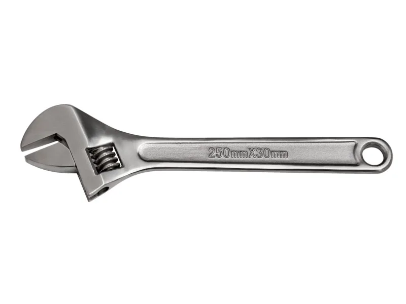 stainless steel adjustable wrench