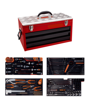 RBT32TM - Metallic Tool Box General Purpose Toolkit - 146 Pcs